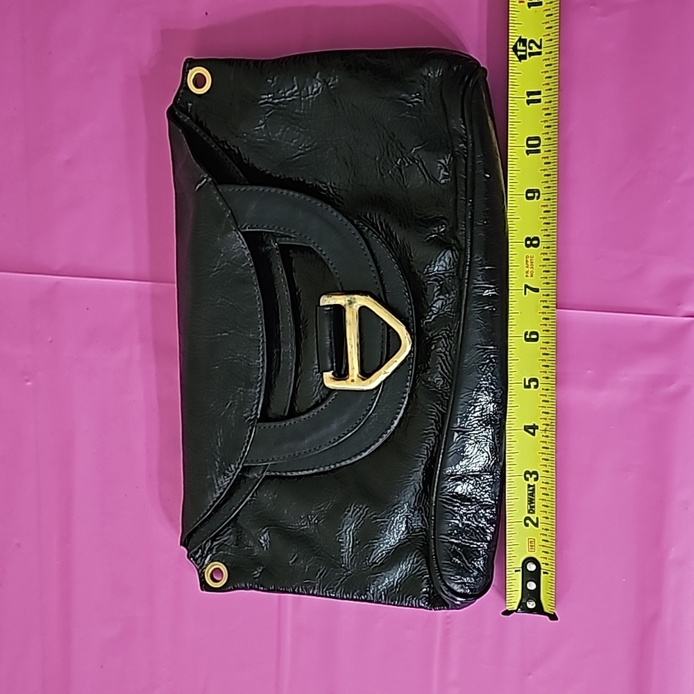 Vintage black.leather bag